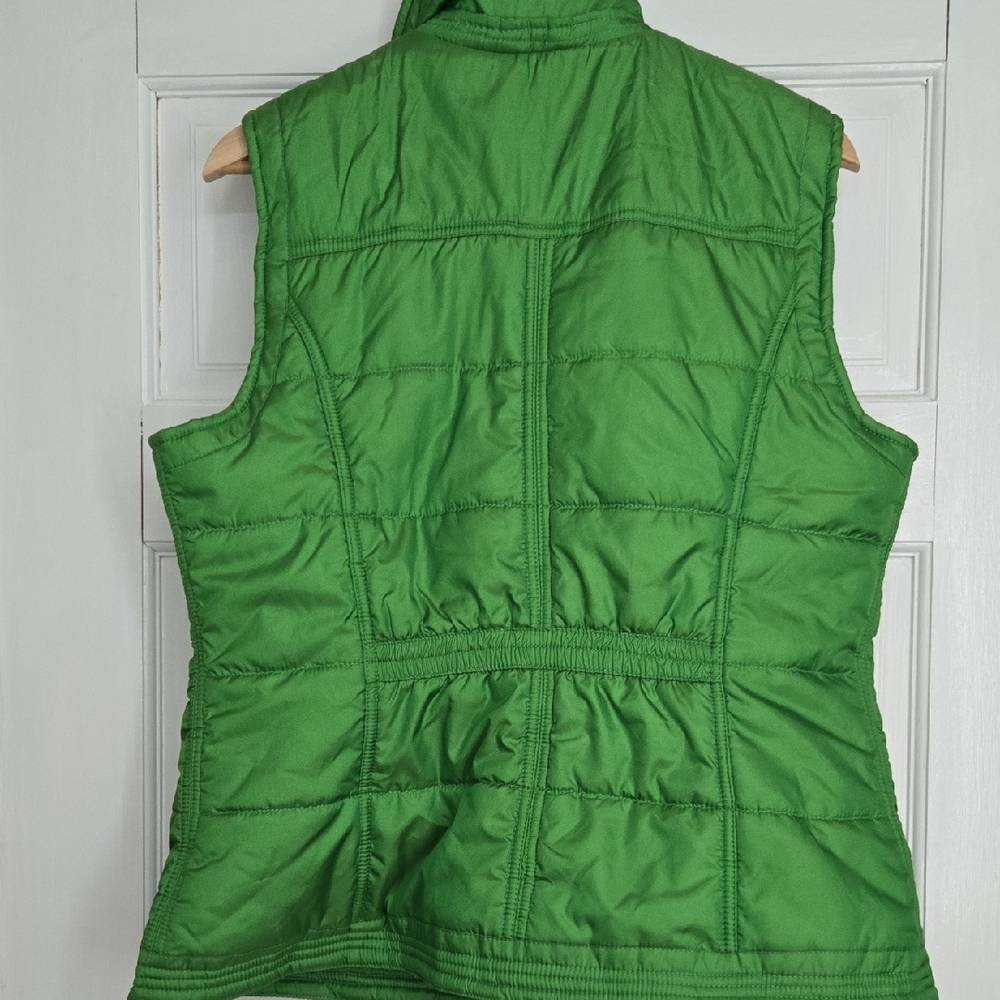 New York & Company Vibrant Green Women's Vest - Picture 2 of 4